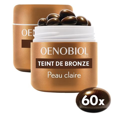 Oenobiol Teint De Bronze Autobronzant Peau Claire 2 X 30 Capsules