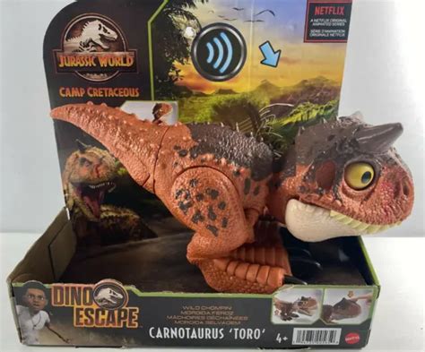 New Jurassic World Dino Escape Camp Cretaceous Wild Chompin