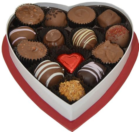 Medium Heart Box Of Chocolates Marys Cakery And Candy Kitchen