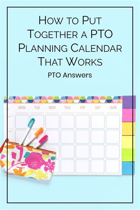 How To Put Together A Pto Planning Calendar That Works Planning