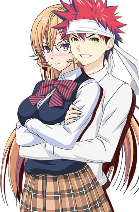 Food War Manga Girl Manga Anime Anime Art Anime Love Couple Cute Anime Couples Shokugeki No