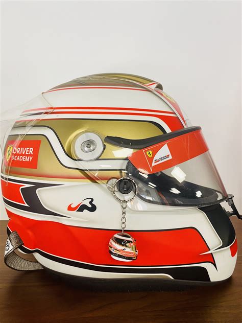 Keychain Jules Bianchi Helmet Ferrari Association Jules Bianchi