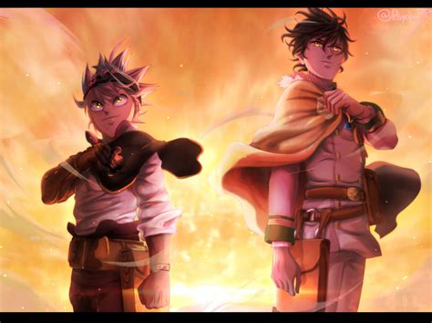 Black Clover Asta And Yuno Time Skip By Deviantart Psycho Pp On