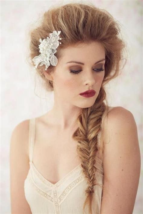 Braids (also referred to as plaits) are a complex hairstyle formed by interlacing three or more strands of hair. Fαshiση Gαlαxy 98 ☯: Rose Golden braid fishtail hairstyle ...