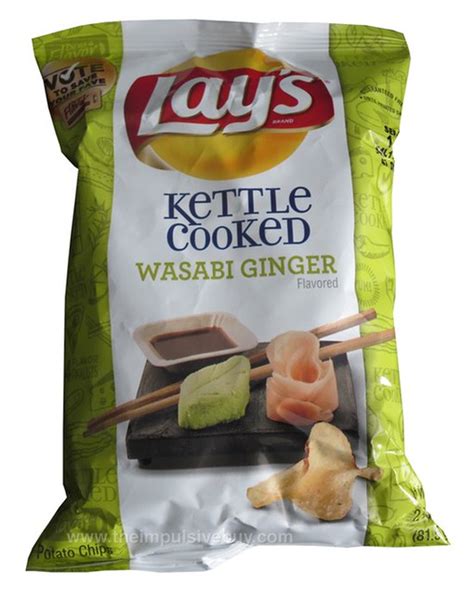 Lays Kettle Cooked Wasabi Ginger Potato Chips Theimpulsivebuy Flickr