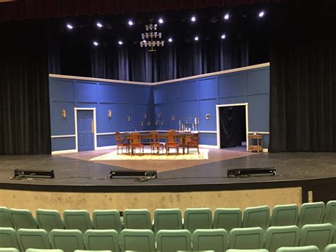 High School Theater Set Design Crown Molding Solutions