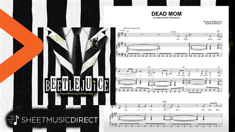 Beetlejuice the musical, new york, new york. Dead Mom Sheet Music (from Beetlejuice The Musical ...