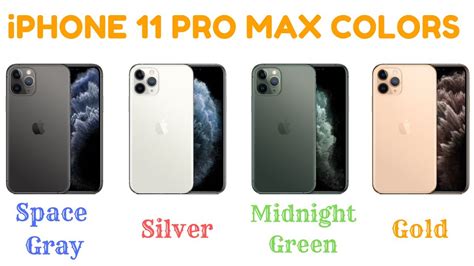 I would say my favorite colors for iphone 11 pro max are: iPhone 11 Pro Max Colors: Which color is best for you ...