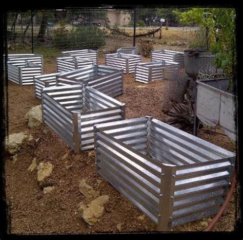 With this corrugated metal raised garden bed, you get the best of both worlds — the wonderful garden function and a beautiful addition to your yard. galvanized raised garden beds | All Things Garden ...