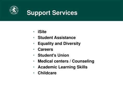 Ppt Student Support Powerpoint Presentation Free Download Id5891605