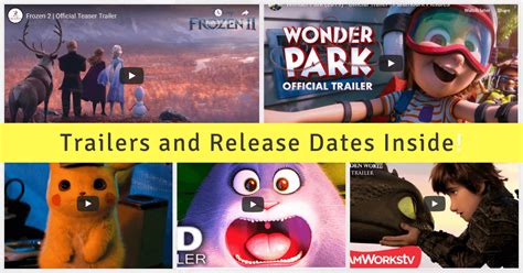 5 Must Watch Kids Movies In 2019 From Frozen 2 To Pokemon Trailers