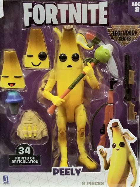 Action Figures Toy Figures And Playsets Peely Fortnite Legendary Series 1 Figure Pack