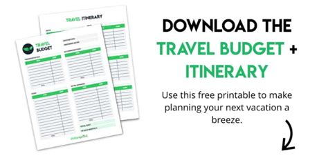 7 Free Vacation Budget Worksheet Printables Start Planning