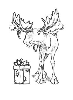 Tiny paper cut fox 2.5x1.5cm. Best Christmas Rubber Stamps For Card Making 2014 ...