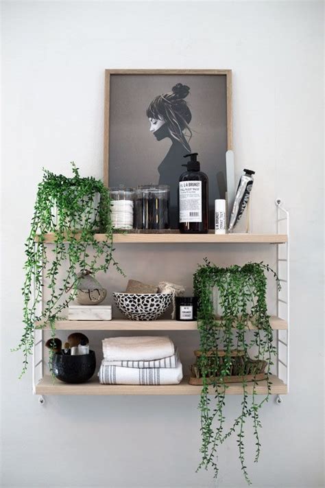 This open bathroom shelf idea can go anywhere in the bathroom: Pin on + Styled by Hannah