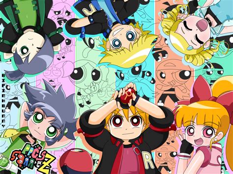 Ppgz And Rrb Wallpaper Powerpuff Love Powerpuff Powerpuff Girls