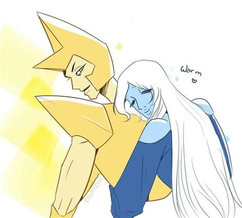 💘love Of Anime Ships💘 Yellow Diamond X Blue Diamond Steven Universe