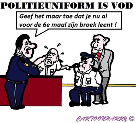 politie uniform by cartoonharry business cartoon toonpool