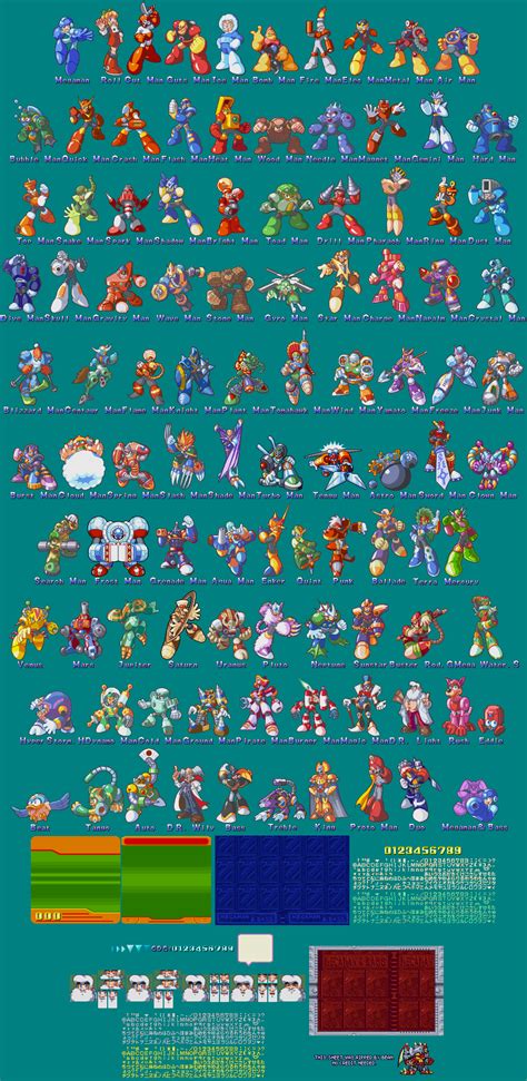 Game Boy Advance Mega Man And Bass Cd Database The Spriters Resource