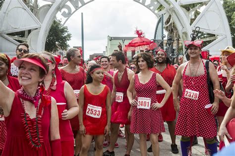 New Orleans Red Dress Run 2022 Happy New Year 2022