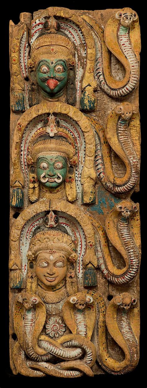 Naga Serpent Protectors Assoc With Shiva India Tamil Nadu Or