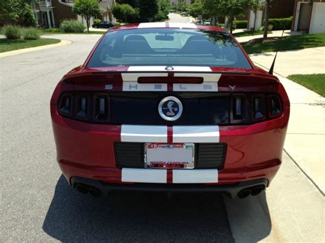 Ruby Red 2014 Ford Mustang Shelby Gt 500 Coupe