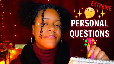 Asmr Asking You Extremely Personal Questions 🤔🖊️ Gets Way Too Personal