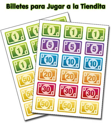 Billetes Para Imprimir Para Niños vlr eng br