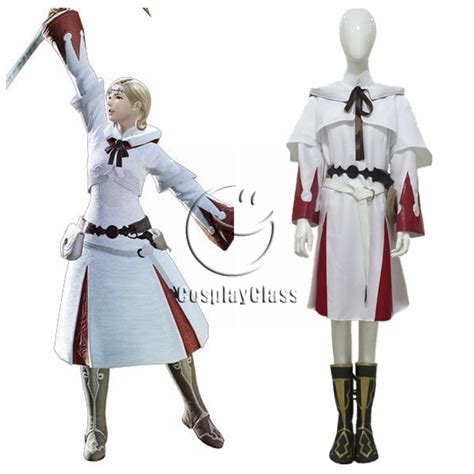 Final Fantasy Xiv Ff14 White Mage Cosplay Costume Cosplayclass