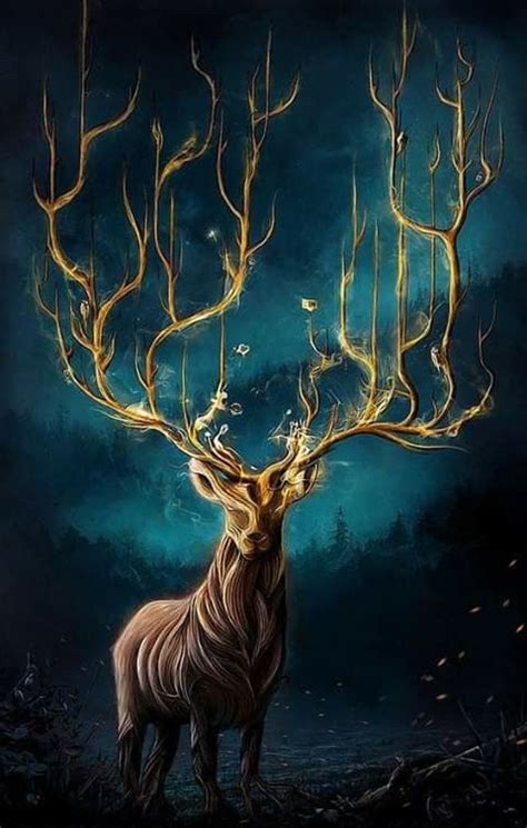 Pin By Joyce Brown On Deer And Wildlife Art Mythical Creatures Art