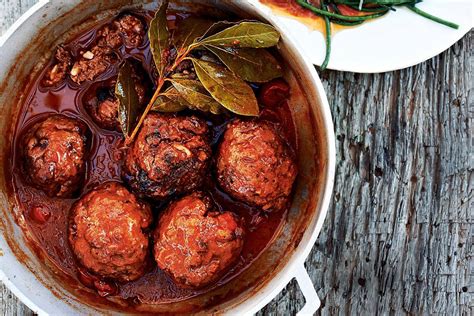 Braised Pork Meatballs Recipes Delicious Com Au