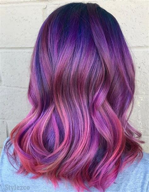 Awesome Pink And Blue Hair Color Ideas And Combination For 2019 Hair