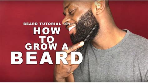beard tutorial 101how to grow a beard tutorial simple steps for a fuller beard youtube