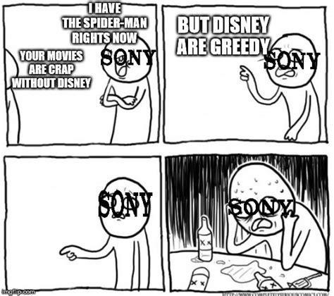 Sony In The Future After The Disneysony Deal Ended Imgflip