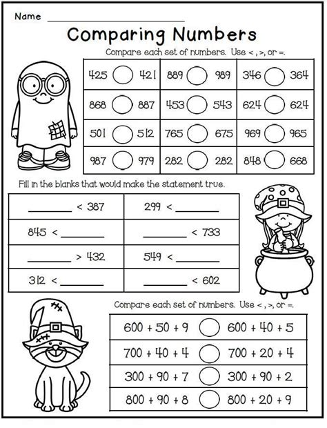 Printable Math Worksheets For Second Graders