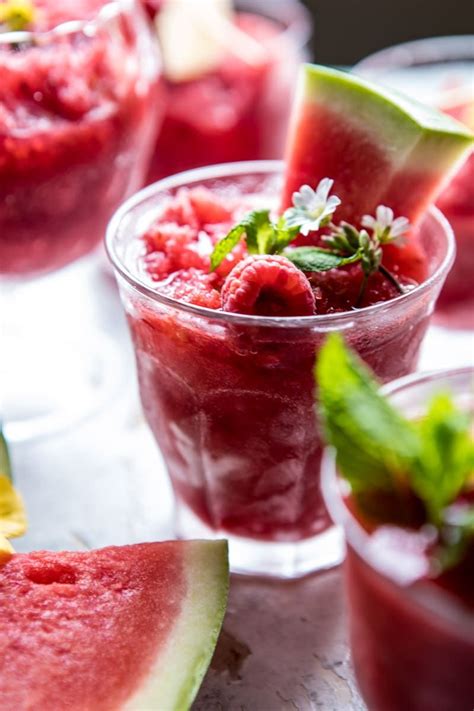 Maybe you would like to learn more about one of these? Frozen Watermelon Rosé Sangria Slushies | Recipe | Frozen ...