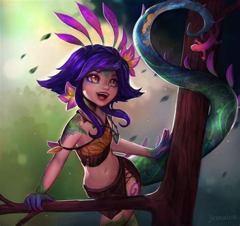 Neeko By Jemajema On Deviantart Lol League Of Legends League Of Legends League