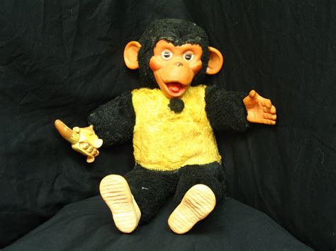 Vintage Monkey Big Kids Toy Monkey Rubber Face Vintage Toys Old