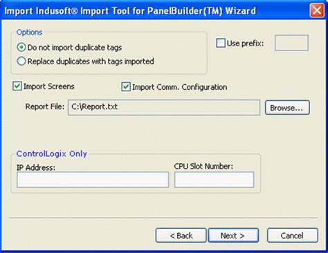Panelbuilder32 Databases Web Studio Help