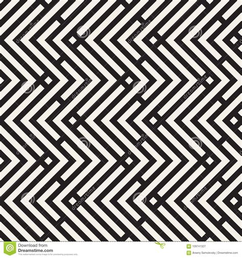 Vector Seamless Lines Pattern Modern Stylish Abstract Texture