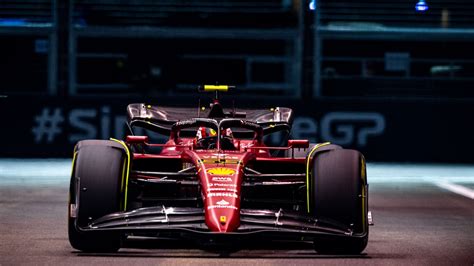 Carlos Sainz Heads Ferrari 1 2 In Singapore Gp Practice F1 News