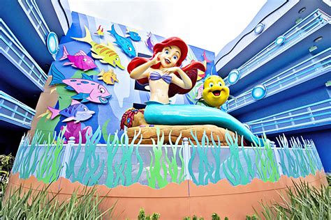 Disneys Art Of Animation Resort Princess Ariel And Flounder Walt