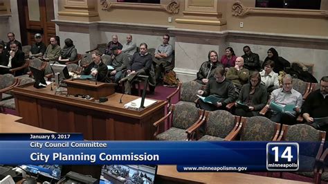 January 9 2017 City Planning Commission Youtube