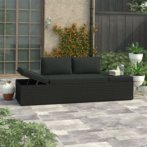 Veryke Outdoor Convertible Sofa Chaise Lounge Adjustable Patio Wicker