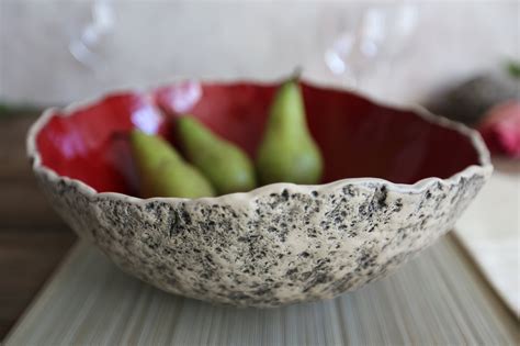 Large Ceramic Salad Serving Bowl Kari Ceramics