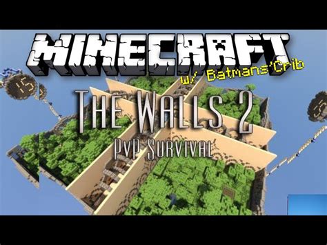Minecraft Minigame The Walls 2 W Batmanscrib Youtube