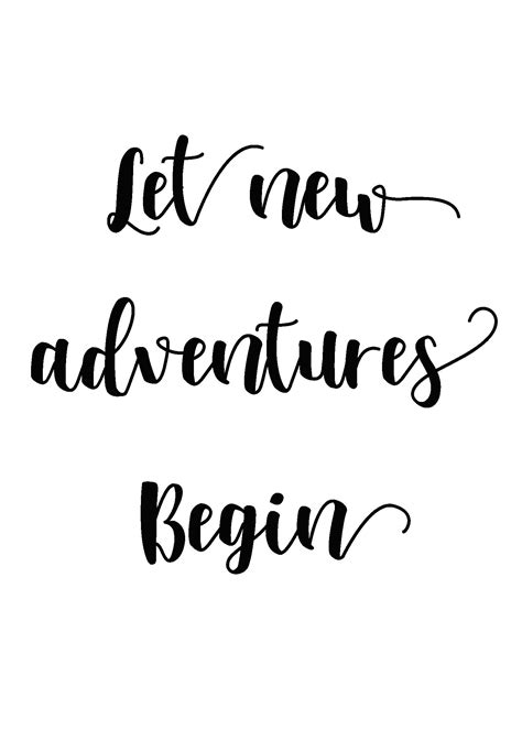 Let New Adventures Begin, Mindset quote, digital quote, download, wall decor | Quote prints 