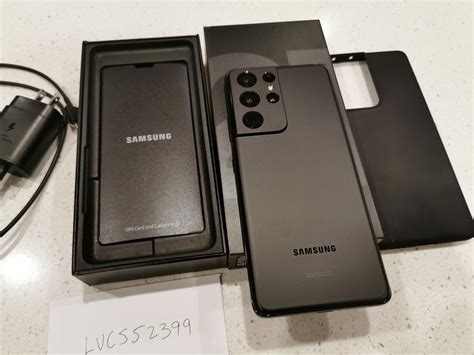 Samsung Galaxy S21 Ultra 5g T Mobile Black 128gb 12gb Sm G998u