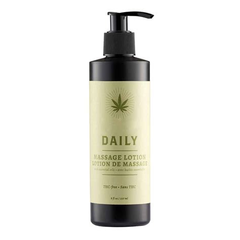 Daily Massage Lotion Mint Scent Shop Earthly Body