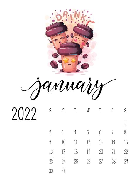 New Free Printable January Calendar 2022 Photos Knfulk Plant Calendar